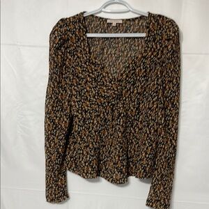 Floral Long Sleeve Blouse